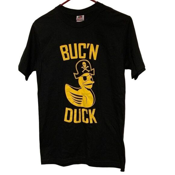 Pittsburgh Pirates Buc’n Duck Size Small T-Shirt - Picture 1 of 7